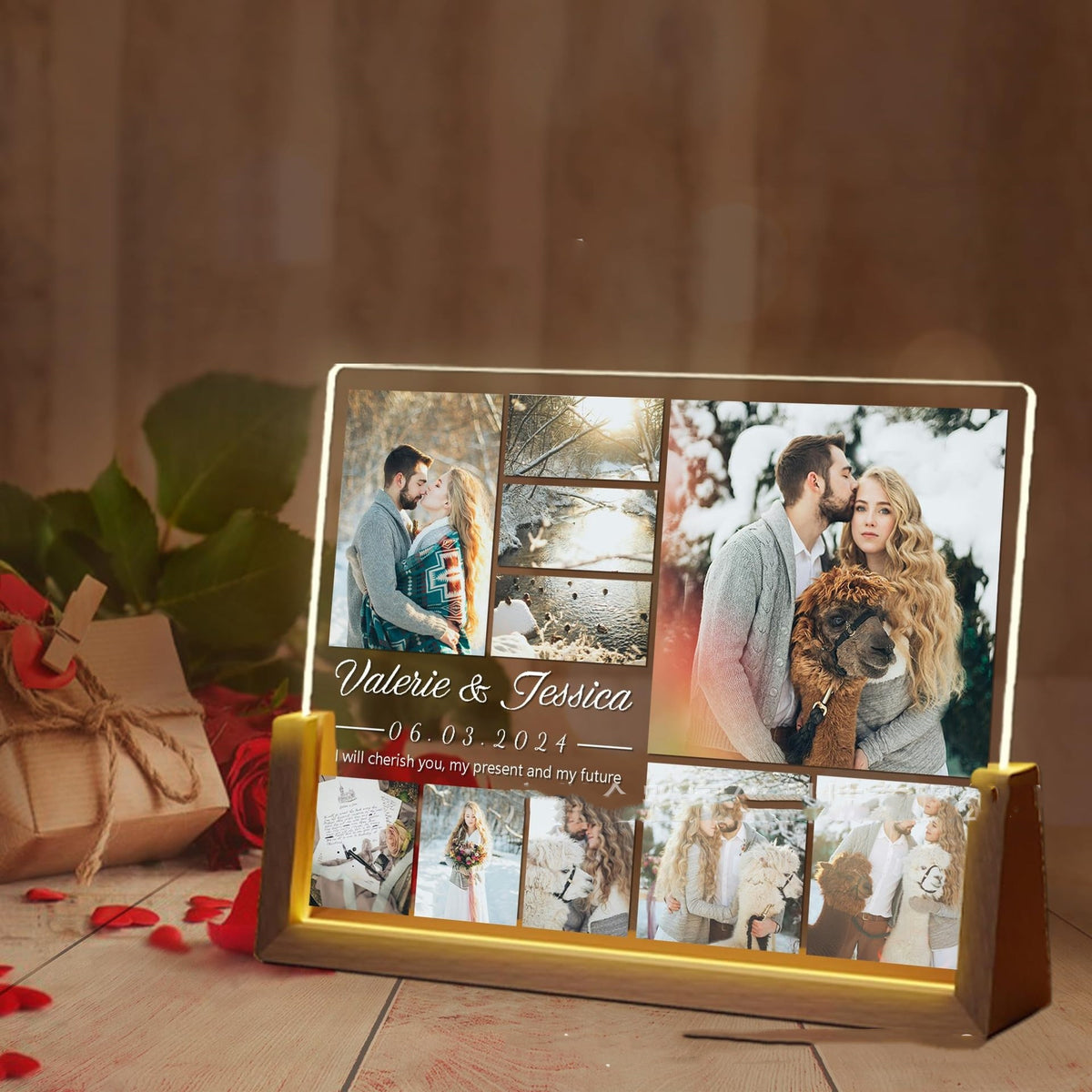 Personalisierbarer Liebesrahmen