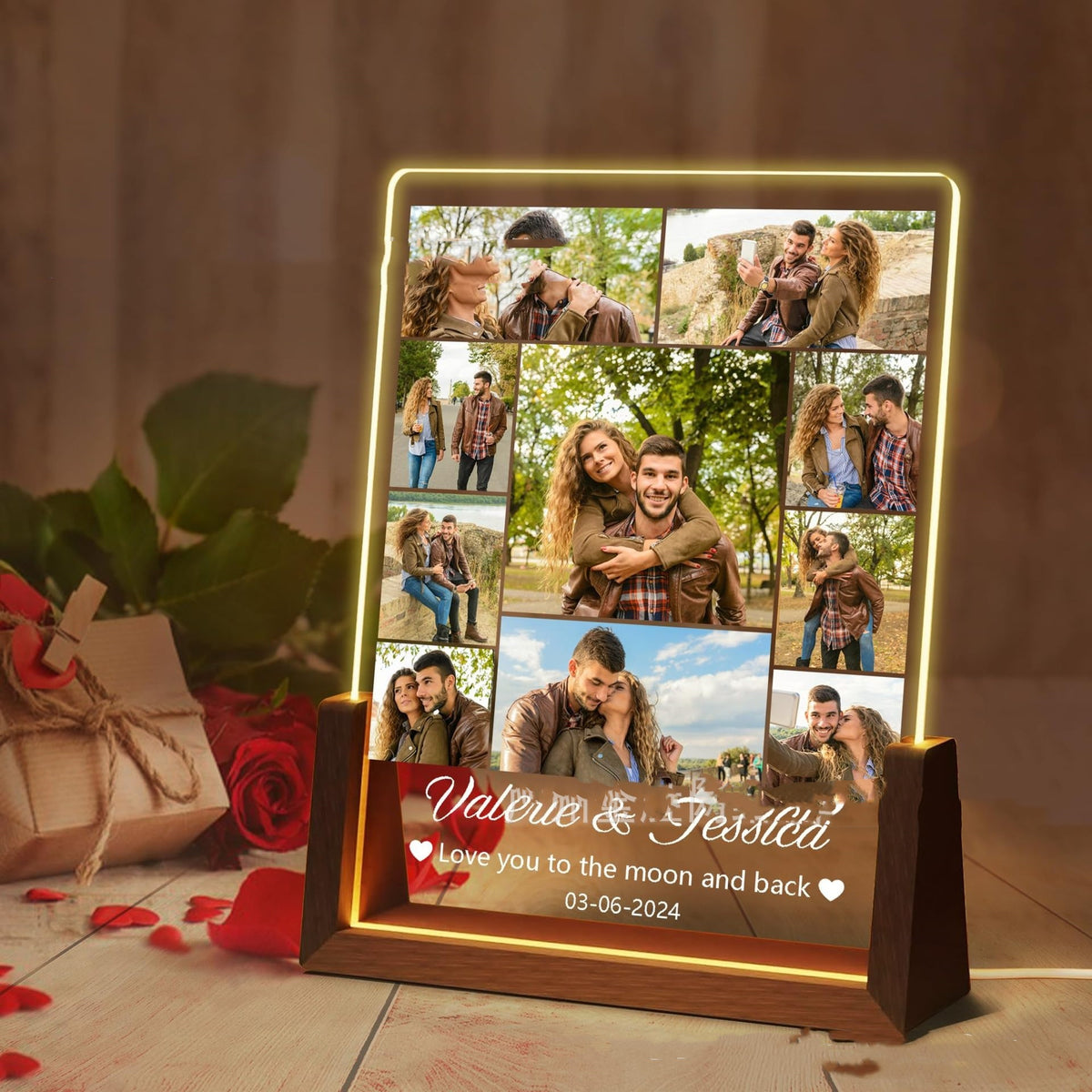 Personalisierbarer Liebesrahmen