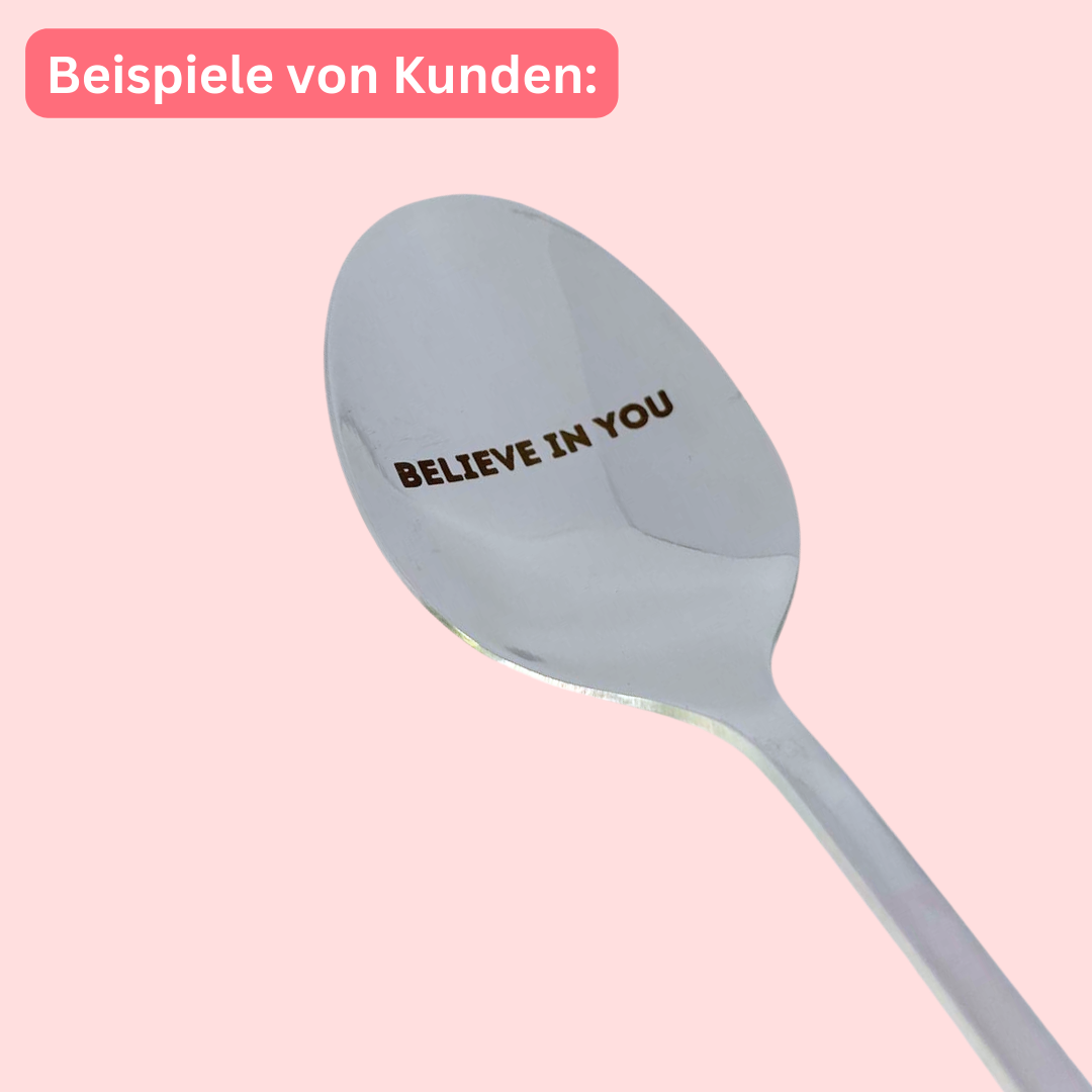 Personalisierbarer LiebesLöffel